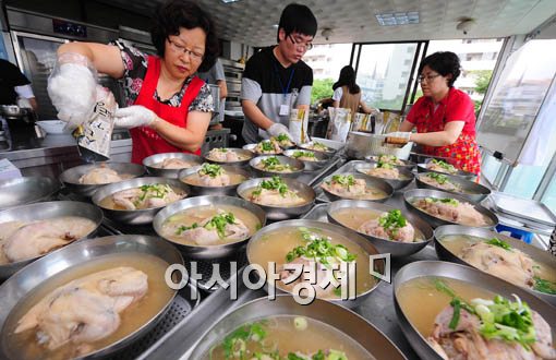 초복삼계탕 이미지